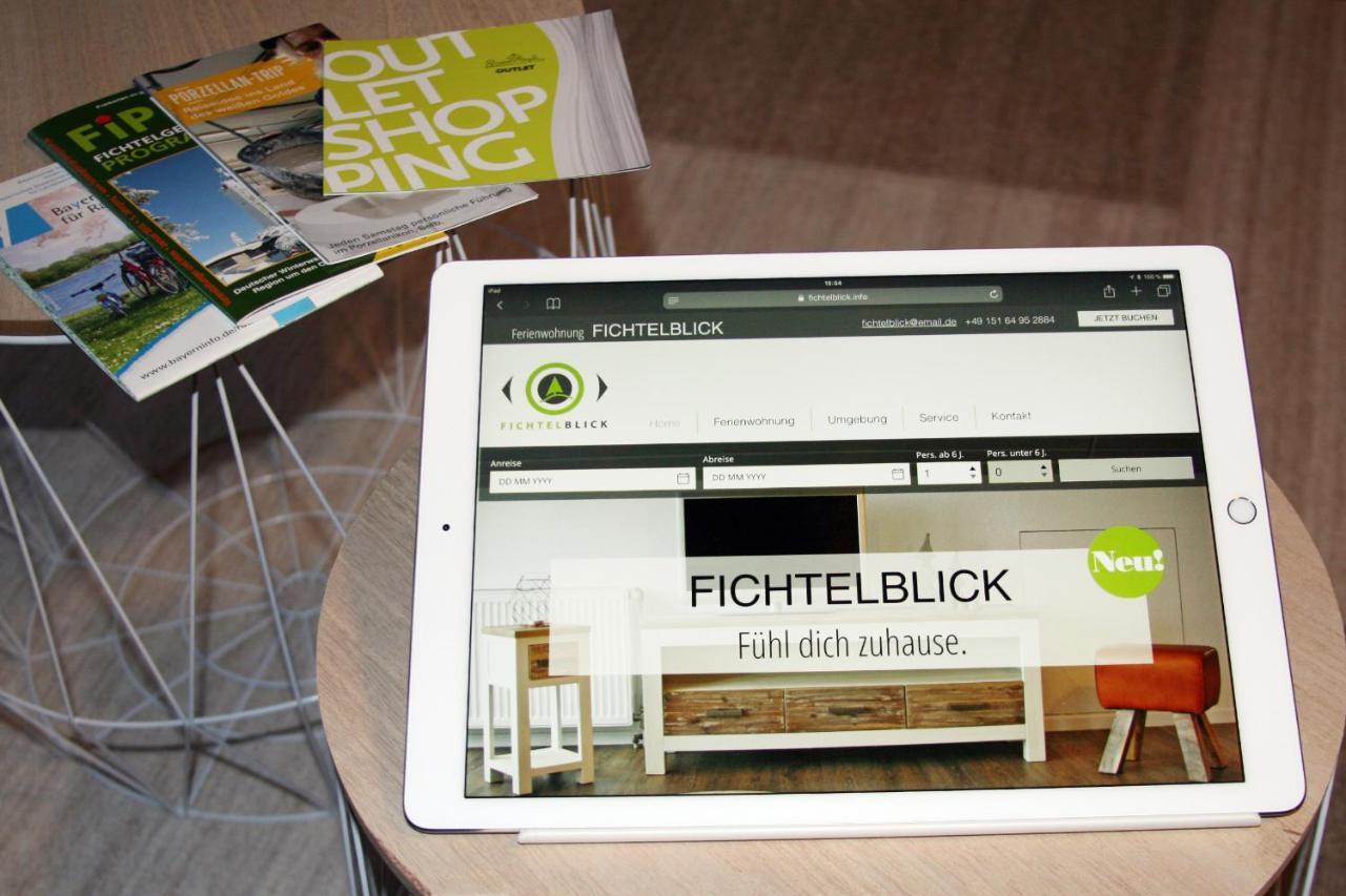 Ferienwohnung Fichtelblick Schonwald  المظهر الخارجي الصورة